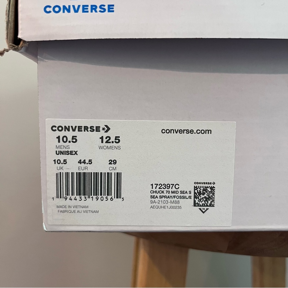 Converse x Undefeated Half Chuck 70 mid Tiger Camo Print Men's 10.5 with Box - Picture 12 of 12